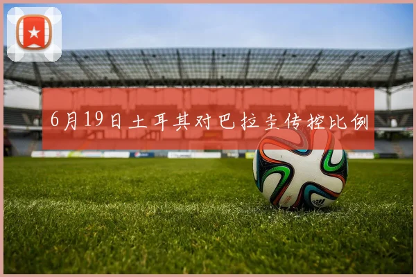 6月19日土耳其对巴拉圭传控比例